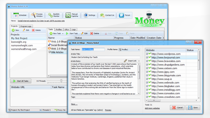 Moneyrobot Logo